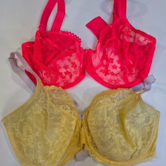 Elomi Other - Freya & Elomi Lace Bra Lot | 36H–36I